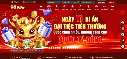 Nhà cái 98Win – Sân chơi có tầm ảnh hưởng nhất châu Á